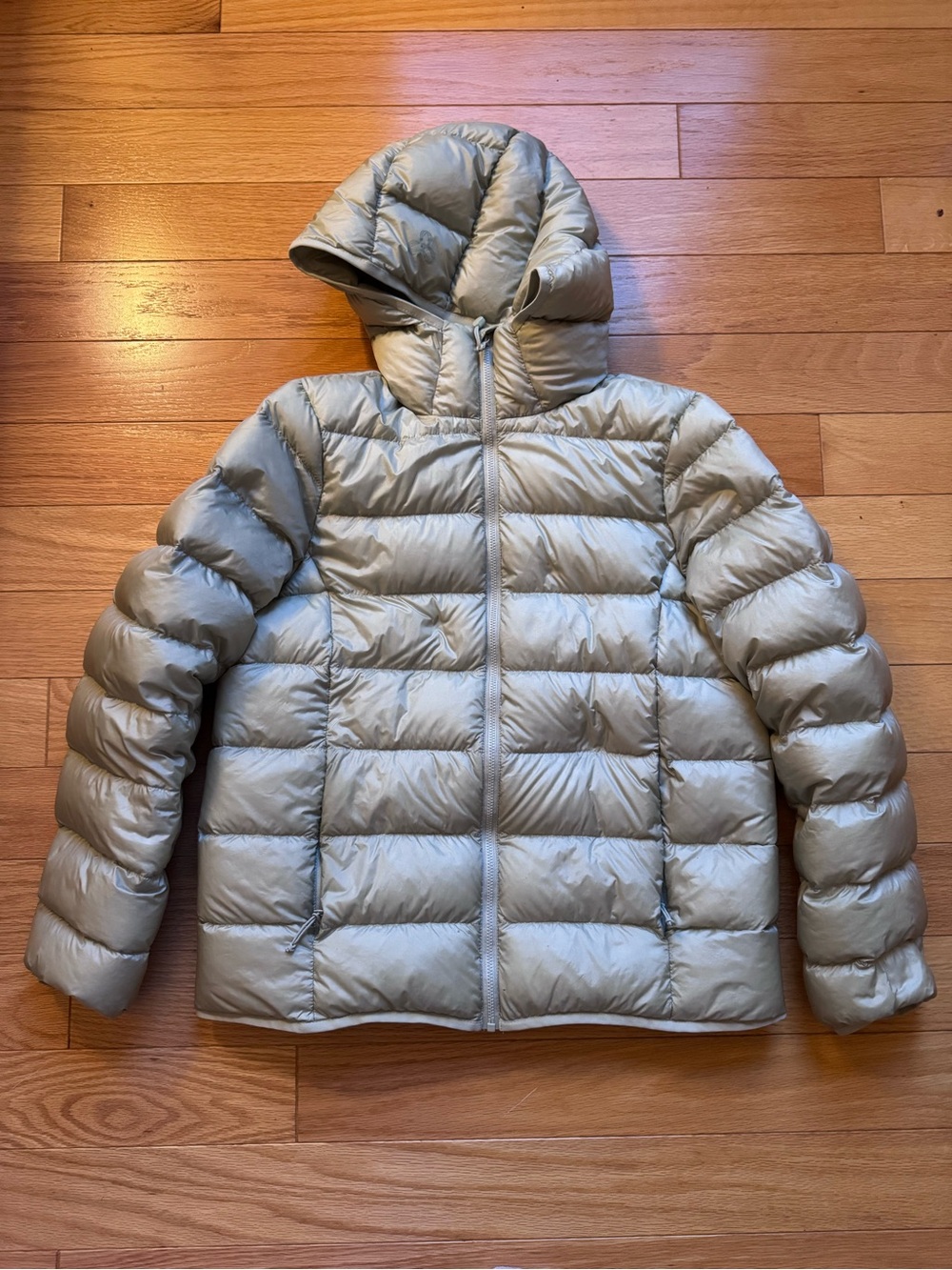 NWT-Condition Aritzia TNA The Little Puff Jacket โ Light Sage Green / Olive